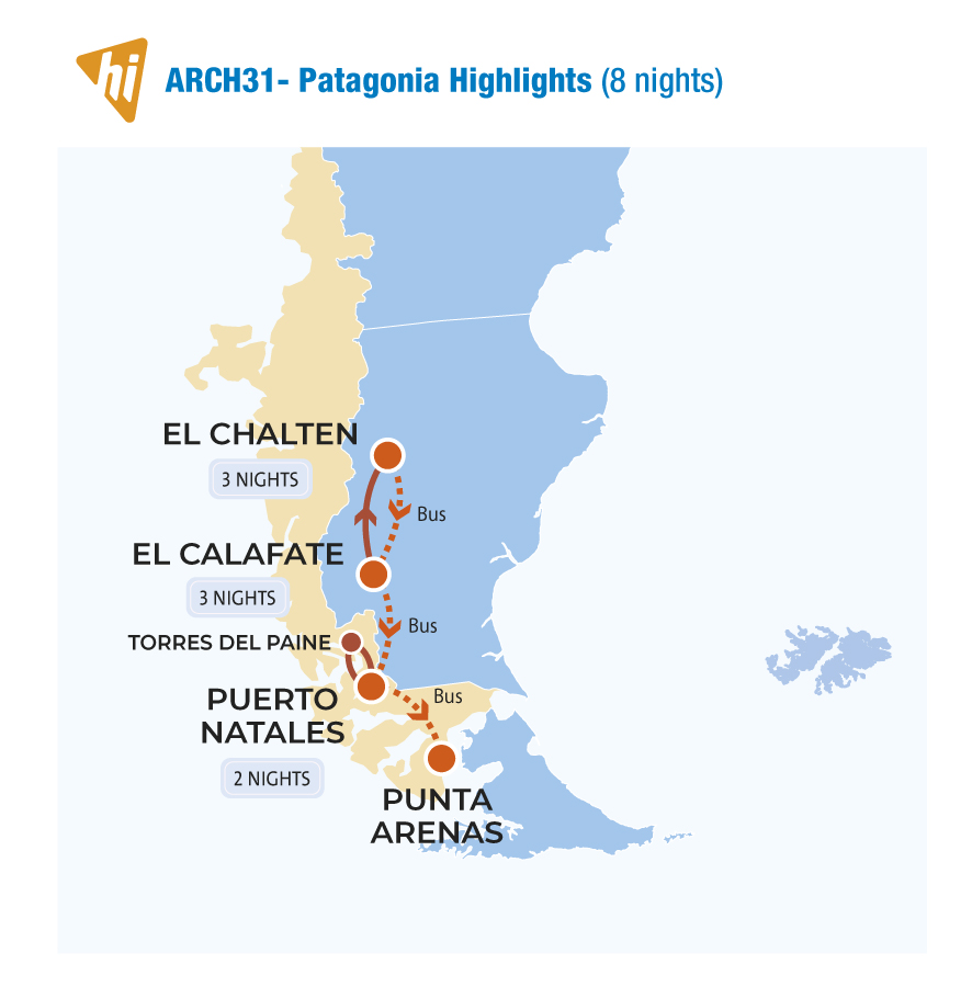 Patagonia Highlights (9 Days)
